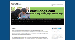Desktop Screenshot of fearfuldogs.com